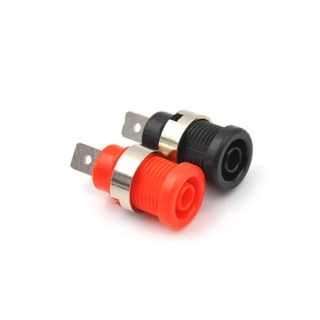 

10Pcs 4mm Banana Female Jack Socket Panel Mount Binding Post Connector 2Colors