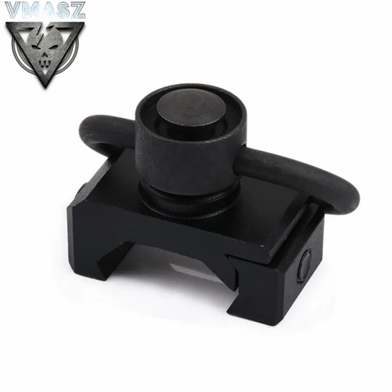 

Rail Mount QD Swivel Attachment Point With Heavy Duty QD Sling Swivel For 20mm Picatinny Rail Rifle RIS
