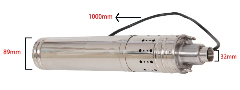 Новинка 5000lph/10000lph 48 В (38 72 в) 10 м/15 м/30 м/40 м головка с питанием от солнечной батареи