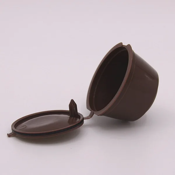 

DHL 500pcs Reusable Coffee Capsule,Plastic Refillable Compatible Coffee Filter Baskets Capsules