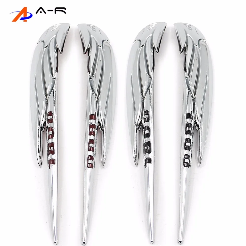 

2x Gas Tank fairing Sticker Emblem Badge Decal For VTX 1800 2002 2004 2005 2006 2007 VTX1800 VTX1800C VTX1800R VTX1800S GL1800