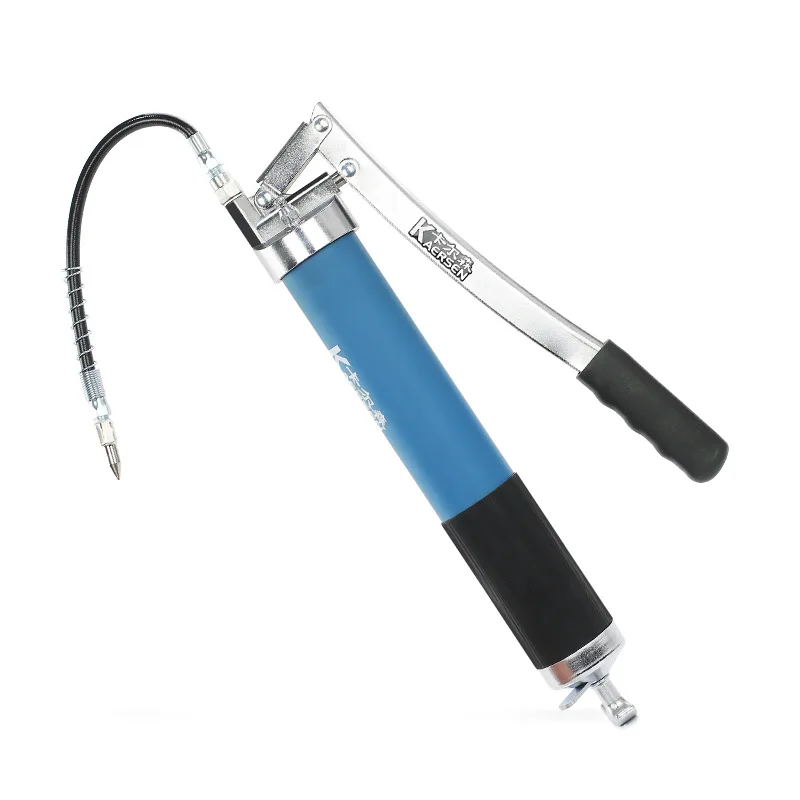 

600cc Pistons Cylinder Press Bar Type Grease Gun Hand Auto Repair Lubrication Tool Car Single Pressure Rod High Pressure Filling