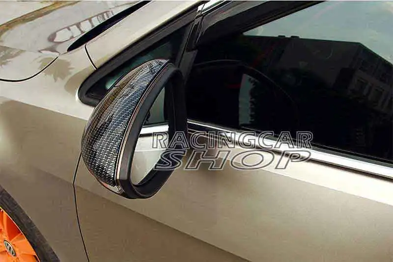 Real Carbon Fiber Side Mirror Covers 1pair fit for 2013UP Volkswagen VW Golf 7 VII Mk7 GTI TSI