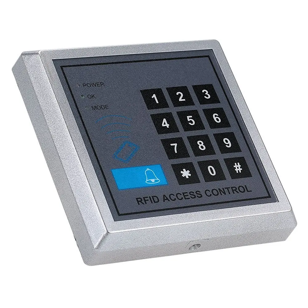 Yobang безопасность RFID замок с дверным замком устройство безопасности близость вход система контроля доступа 500 пользователя+ 10 RFID брелков