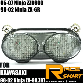 

Motorcycle Tail Light Taillight FOR KAWASAKI 1998 1999 2000 2001 Ninja ZX-9R ZX 9R ZX9R ZR7 ZR-7 ZR 7 LED Turn Signals Brake