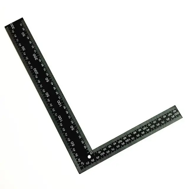 1 pcs Corner Ruler Crop Tool Cowhide Leather Special Type Right Angle