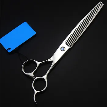 

Professional 440c 7.5 inch dog grooming hair scissors cat pet shears animal barber thinning hair clipper hairdressing scissors