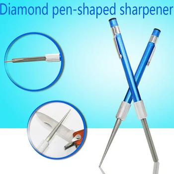 

Diamond Retractable Sharpener Multifunction Double-headed Portable Pen Knives Sharpener DAG-ship