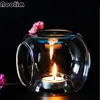 NOOLIM High Quality Glass Oil Burner Candle Aromatherapy Oil Lamp Gifts And Crafts Home Decor Aroma Furnace ► Photo 1/6