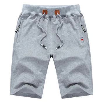 

2019 Summer Fashion New Men's Casual Stretch Waist Shorts / Men's Straight Slim Shorts