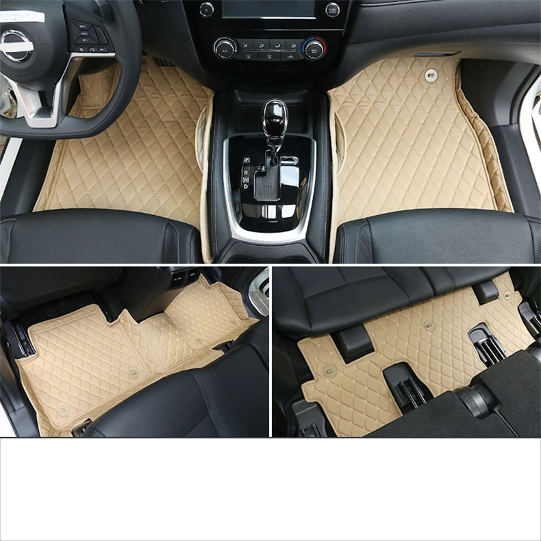 Lsrtw2017 кожаный автомобильный коврик для nissan x trail t31 t32 2007 2008 2009 2011 2012 2013 космического аппарата изгой, интерьер