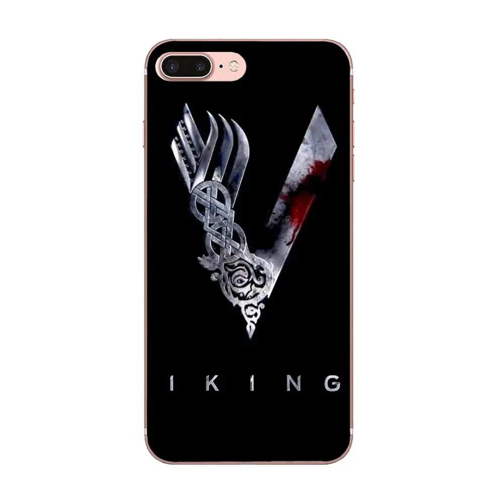 Мягкий защитный чехол серии Vikings для Apple iPhone 4 4S 5 5C 5S SE 6 6S 7 8 Plus X XS Max