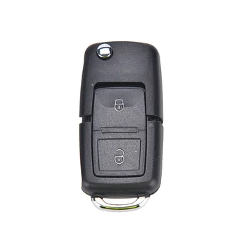

Folding Car Flip Remote Key 2 Buttons Case FOB Shell For GOLF Seat Altea Alhambra Ibiza Without Blade