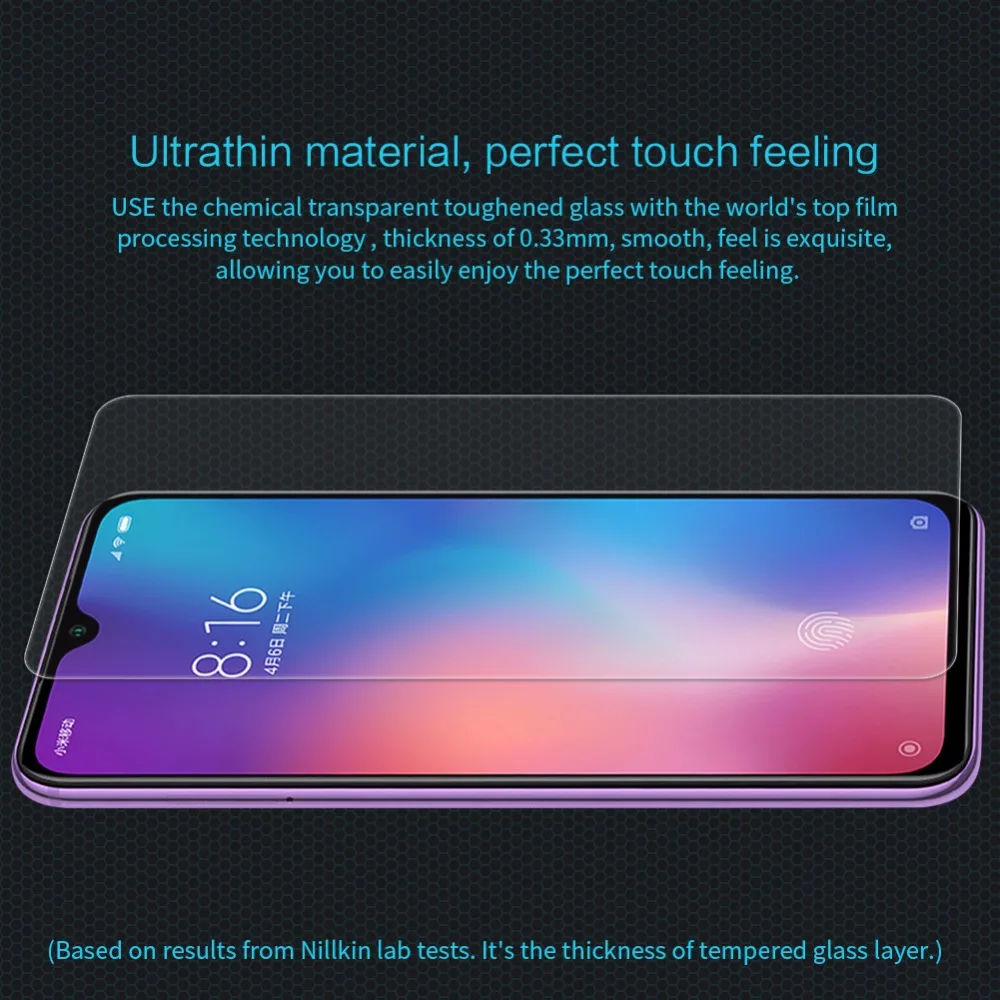 Для Xiaomi Mi 9 SE Закаленное стекло протектор экрана NILLKIN Amazing H нанометр Анти-взрыв прозрачное защитное стекло