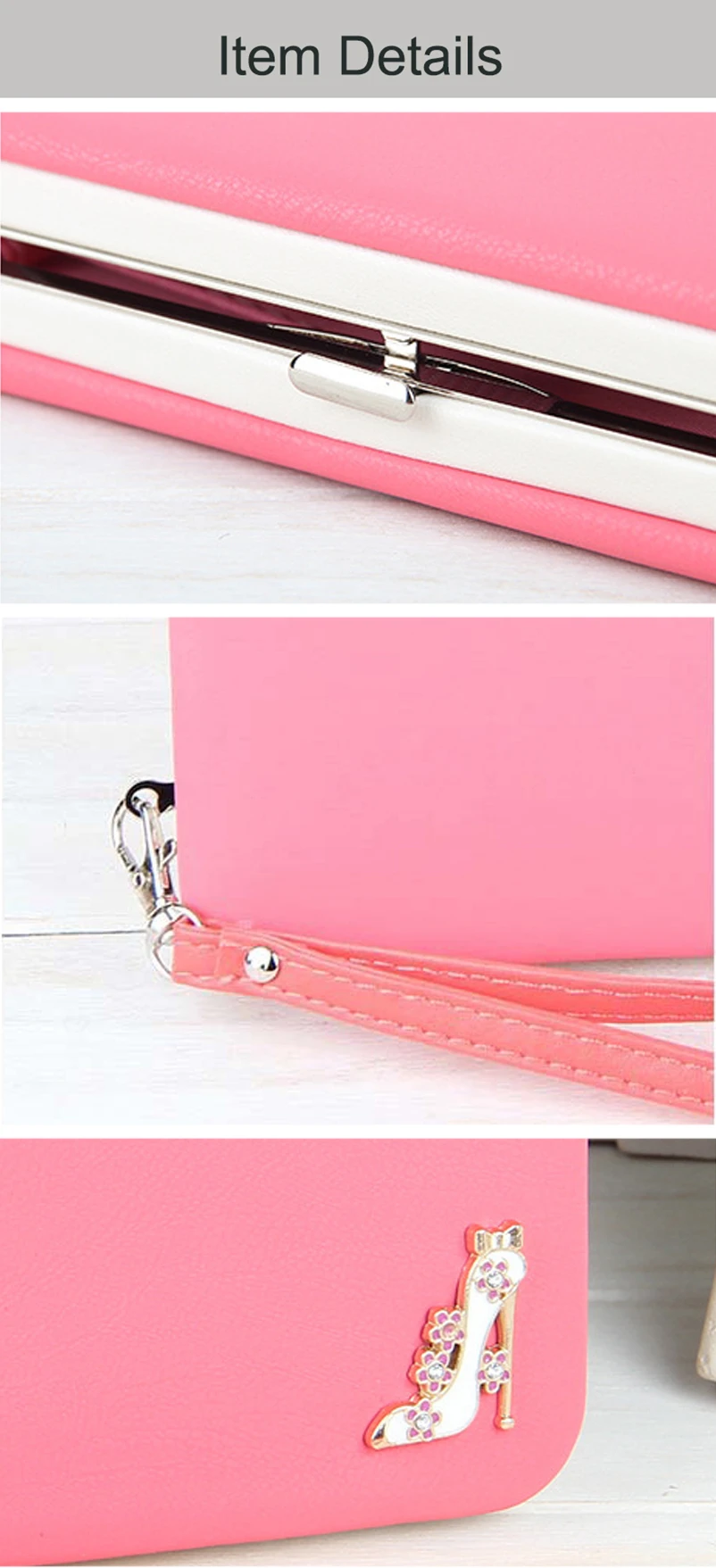 2018 Women Long Clutch Wallets Female Fashion PU Leather Bowknot Coin Bag Phone Purses Famous Designer Lady Cards Holder Wallet07