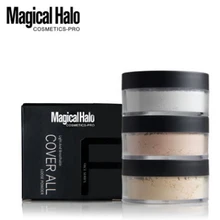 Бренд Magical Halo рассыпчатая пудра прозрачный макияж финишная пудра Водонепроницаемая косметика для лица отделка Установка с слоеным