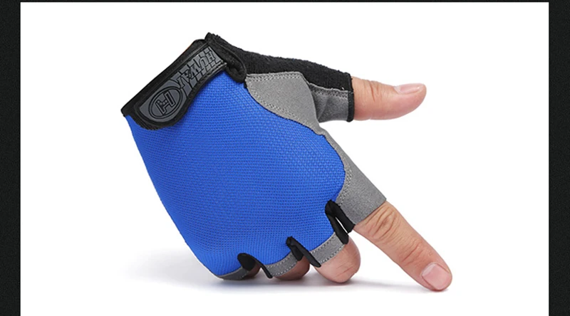 Summer menwomen fitness gloves gym weightlifting cycling yoga bodybuilding training thin breathable non-slip half finger gloves (21)