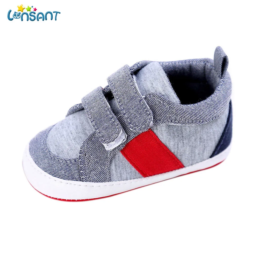 

LONSANT New 2018 Baby Grils Boys Shoes Newborn Neutral Fashion Baby Shoes Boy Girl Newborn Crib Soft Sole Shoe Sneakers