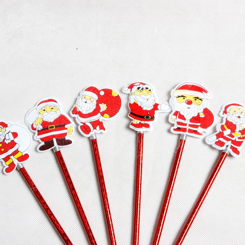 

Cute Personalized Promotional Gifts Christmas Decorations Gift Santa Claus Ballpoint Pen Claus Ball Pens for Kids Christmas Gift