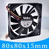 COOLING REVOLUTION 80mm fan h35731-55mei 8015 80x80x15mm 12V 0.045a 8cm ultra-thin silent cooling fan. ► Photo 2/5