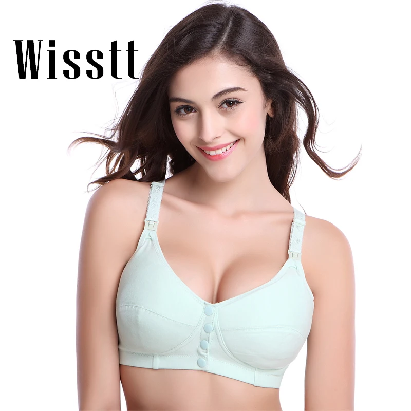 Wisstt New Cotton Maternity Nursing Bra Breast Feeding Bras For