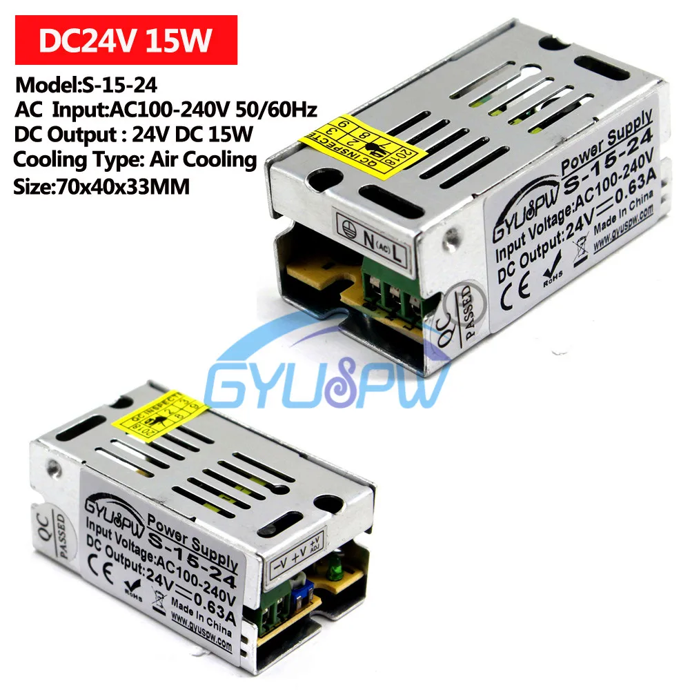 24V15W