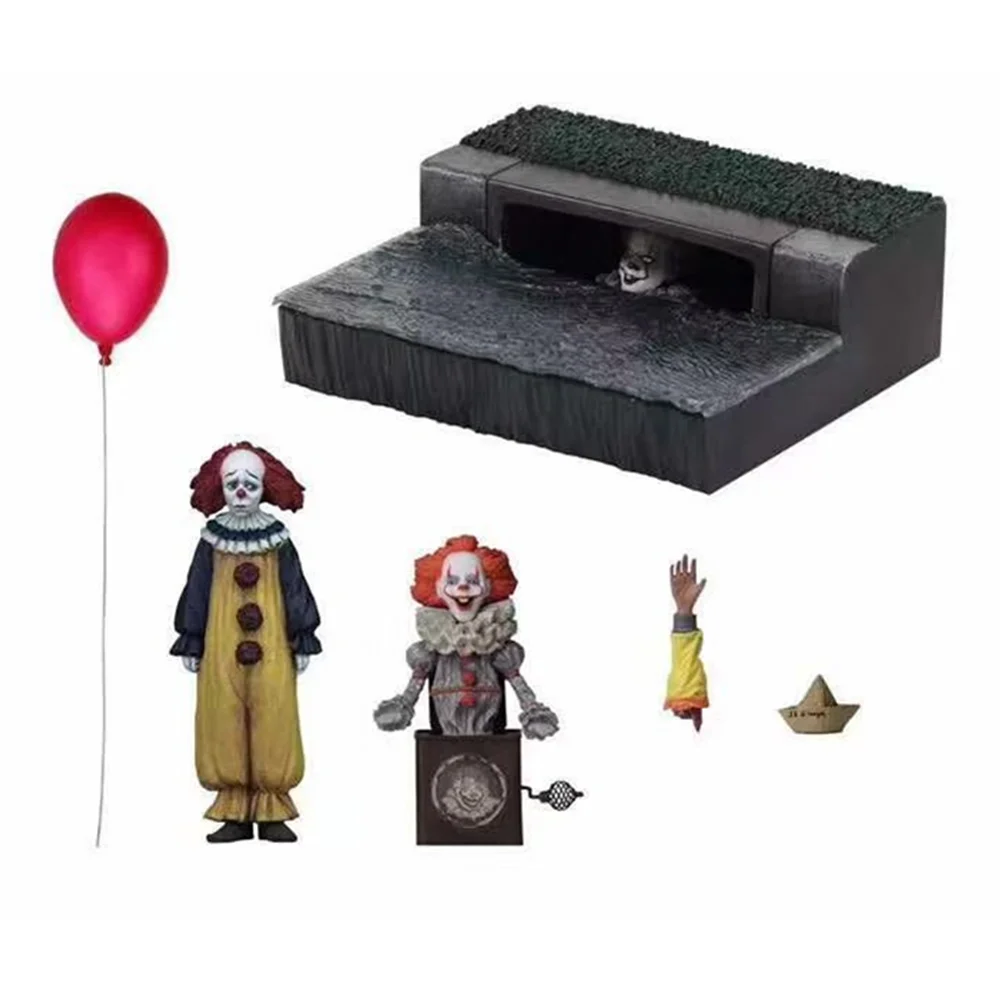 Аниме NECA Stephen King's It 2017 фигурки страшная канализационная сцена игрушки
