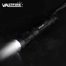 Водостойкий белый светильник, охотничий фонарь XM-L T6, светодиодный фонарь, 2000лм, масштабируемый Тактический светильник-вспышка для кемпинга, охоты