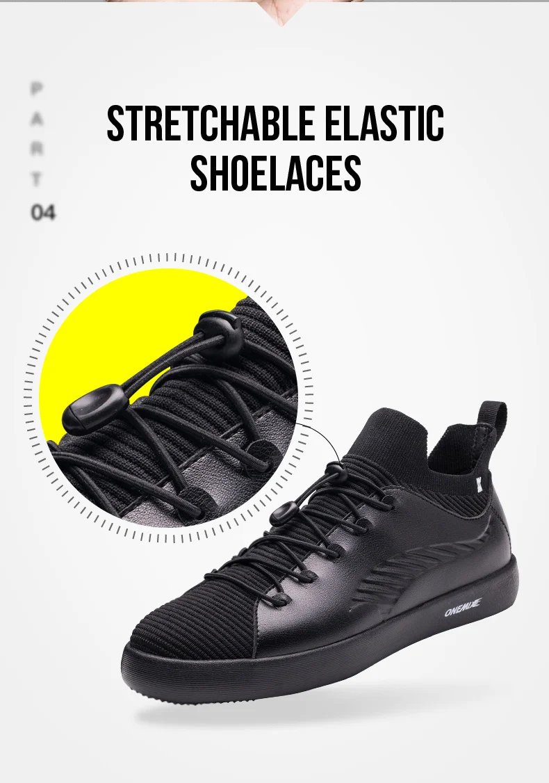 ONEMIX/обувь для скейтбординга; кроссовки для мужчин; мягкая микрофибра; кожа; верх; эластичная подошва; женская обувь для прогулок; европейские размеры 35-45