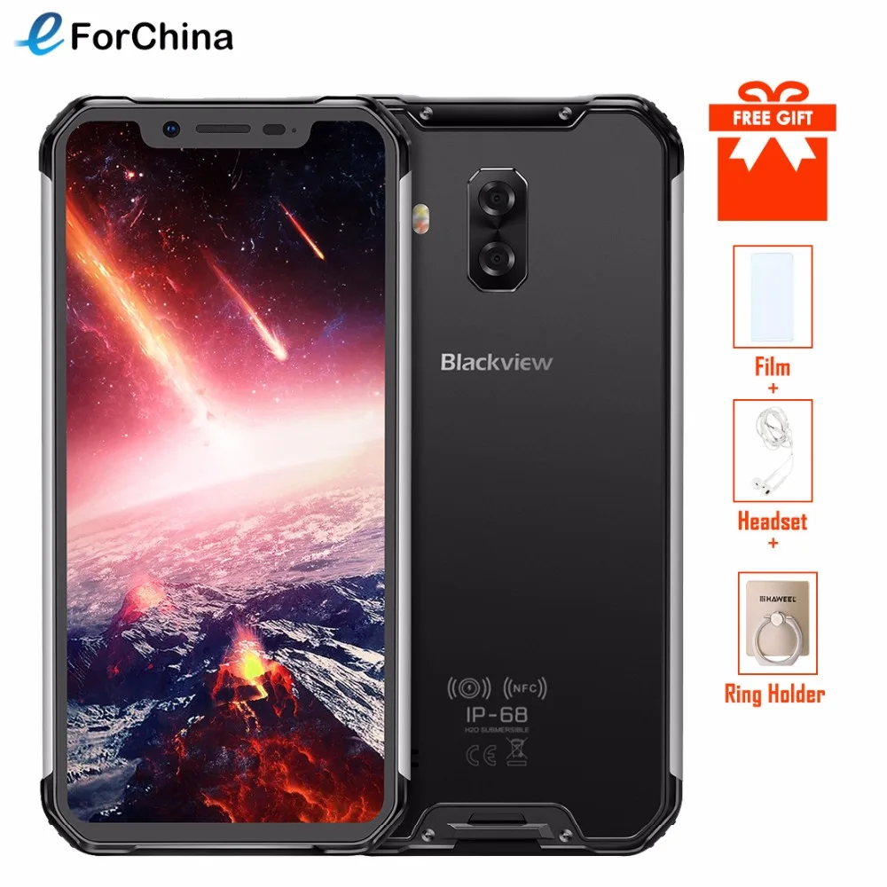 Смартфон Blackview BV9600 Pro Helio P60 6 ГБ + 128 Гб IP68 водонепроницаемый мобильный телефон
