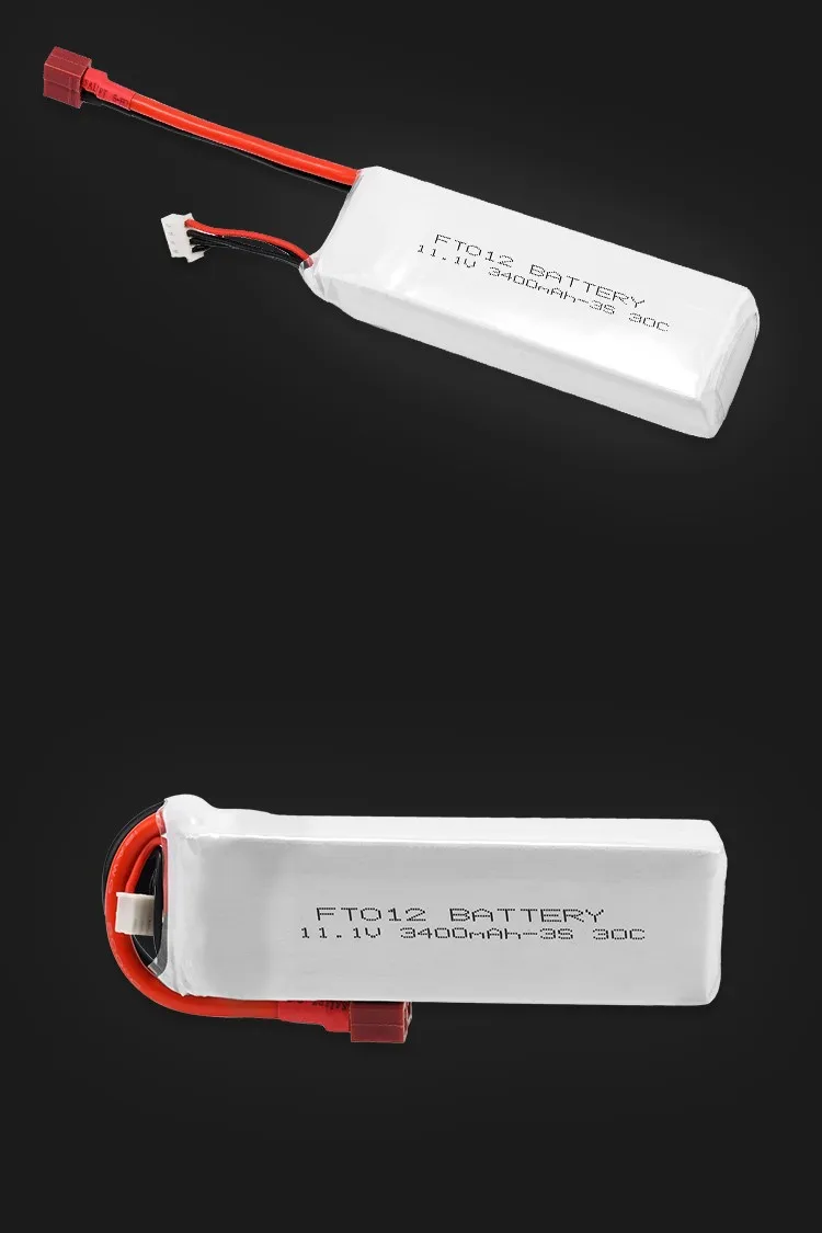 1 шт. Модернизированный Rc lipo аккумулятор FT012S 11 В 3400 мАч 30C 3S сменный литий