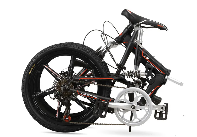 Sale 7 Speed, 20 inches, Folding Bike, Magnesium Alloy Rim, Front and Rear Disc Brake, Top Brand Speed Control System. 18 Sale 7 Speed, 20 inches, Folding Bike, Magnesium Alloy Rim, Front and Rear Disc Brake, Top Brand Speed Control System. 18