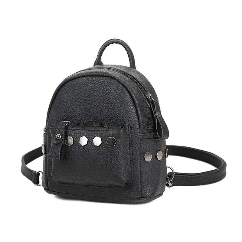 Buy Vintage Women Backpack Good Quality Rivet School