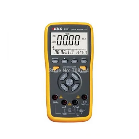 

VICTOR VC70F Digital Multimeter Coninuity Buzzer Backlight 61 Section Analog Bar graph Display Key-press Operation