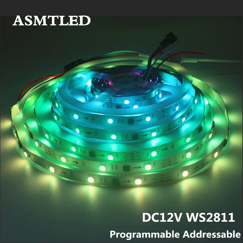 Ws2811 Led Strip Programmable Individually Addressable Rgb