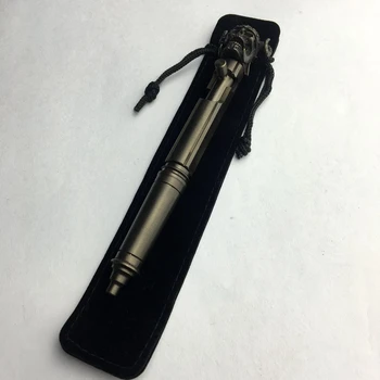 

EDC Brass Self Defense Personal Outdoor Survival Safety Tactical Pen with Multifunctional EDC tools