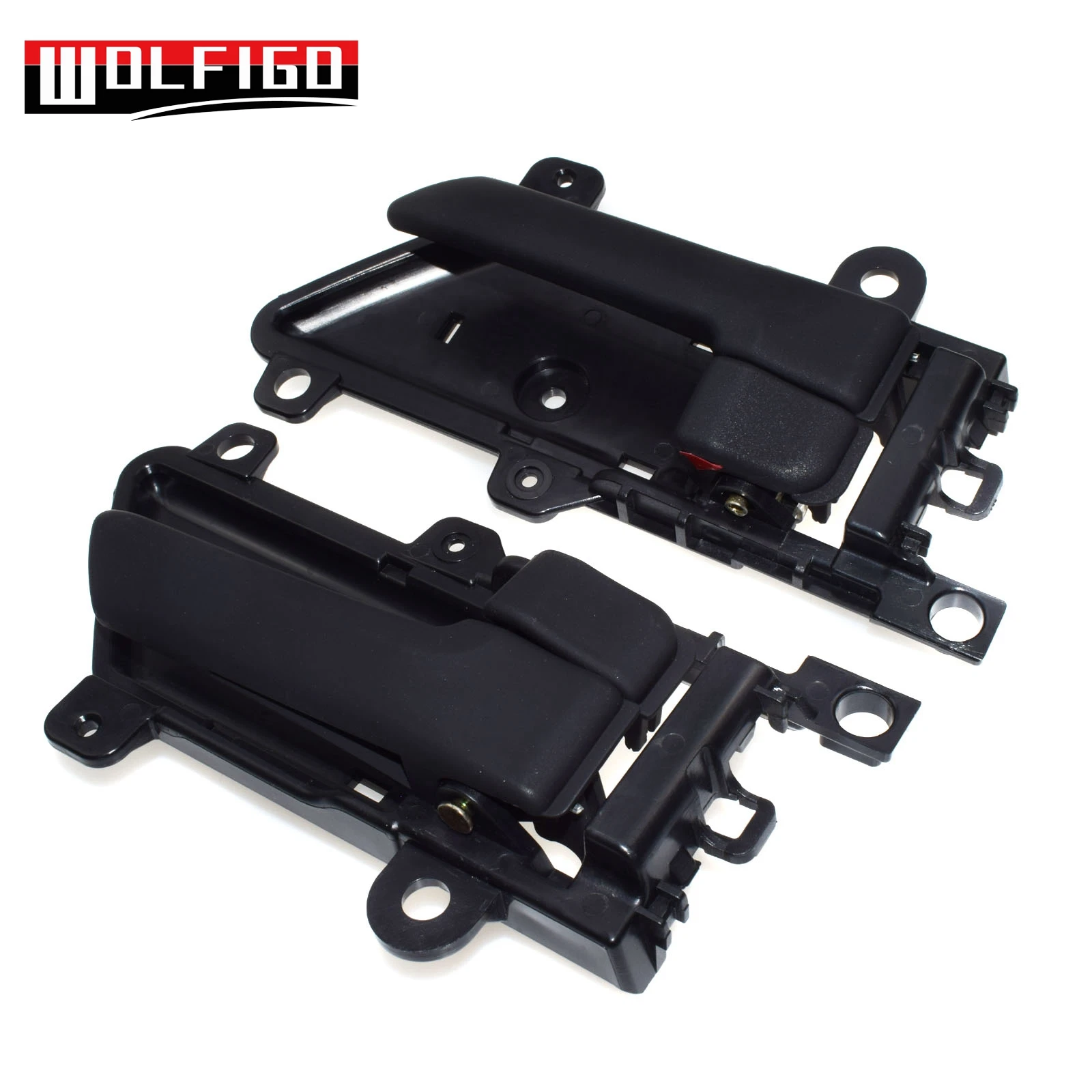 

WOLFIGO New Inside Door Handles Left and Right Side for Hyundai Veracruz 2007 08 09 10 11 2012 826103J000WS, 826203J000WS