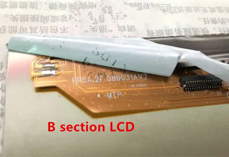 para Polegada X80 Pro Tablet pc Display Fpca.2f. 080031av1 Fpca.2f. 080031av2 Wjwu080031a-b Wjwu080031a Tela Lcd - Imagem 3