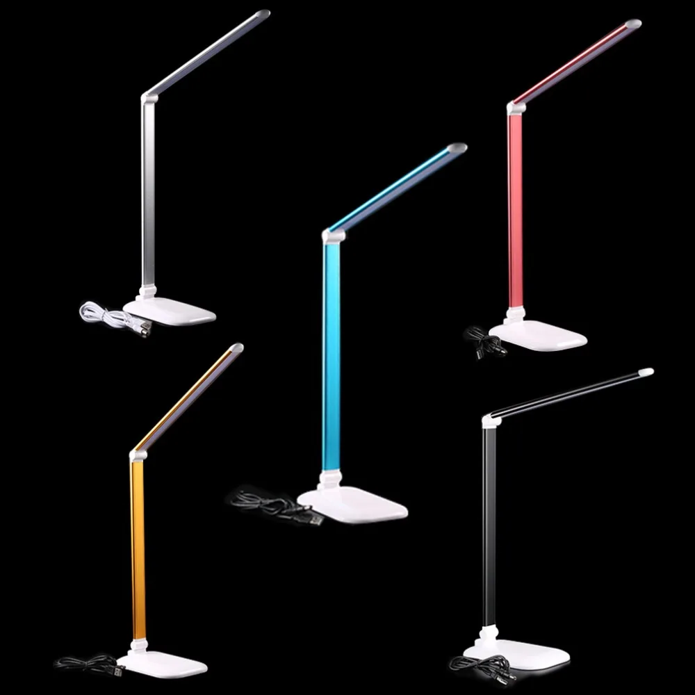 

FX008A Folding 5W Portable LED Table Lamp with Child Eye-Protection Light Desk Lamp Touch Book Light for Study LED Light Lamp