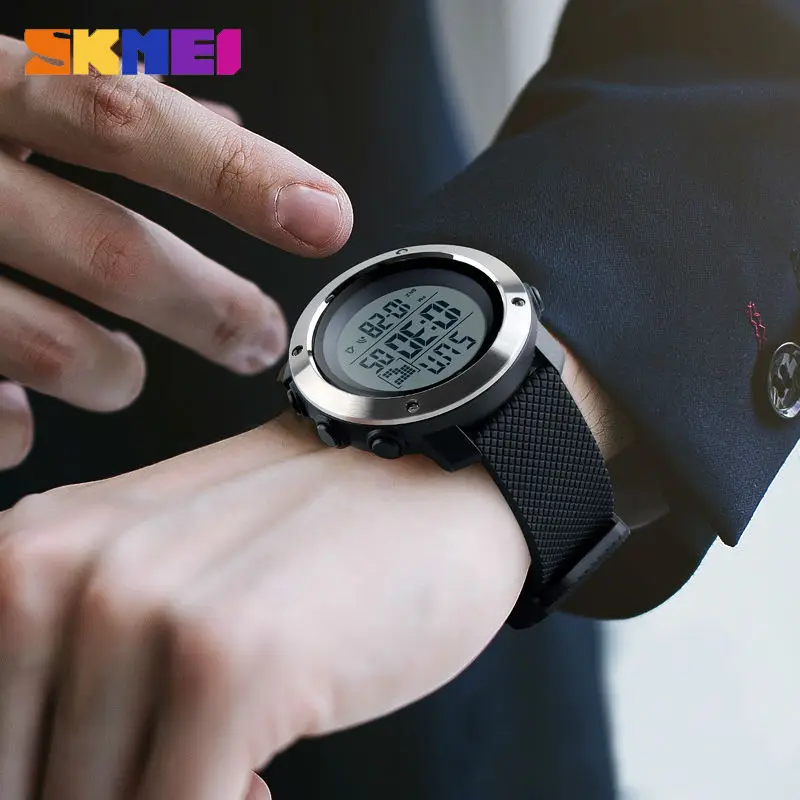 SKMEI Digital Wristwatches Uurwerken Mannen Men Sports Watches Chrono Water Shock Resistant LED Watch Relogio Masculino Clocks