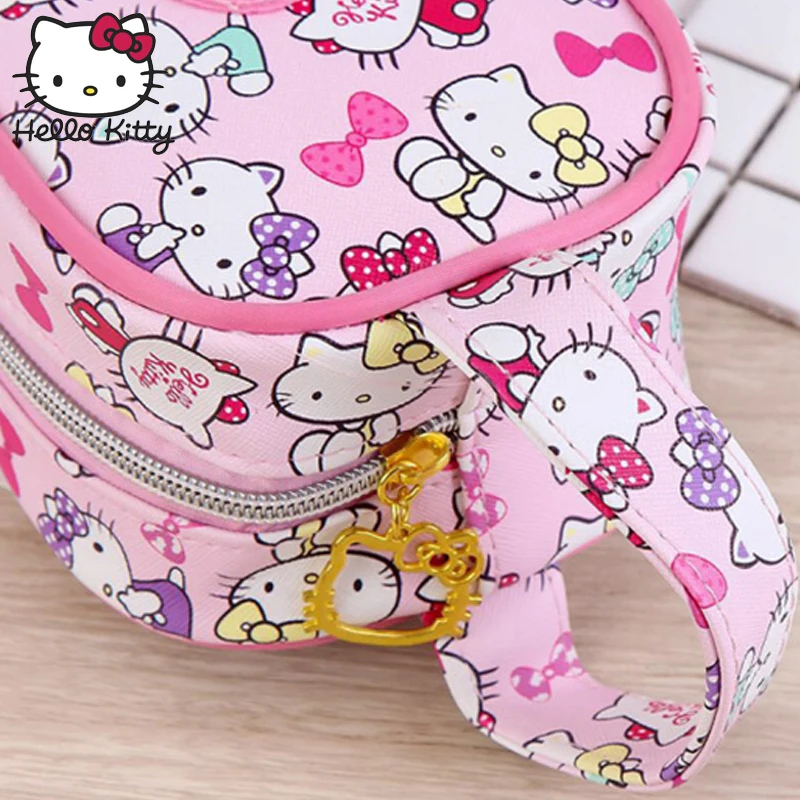 Сумка Hello Kitty для женщин косметичка девушек мультяшная сумка коробка мытья