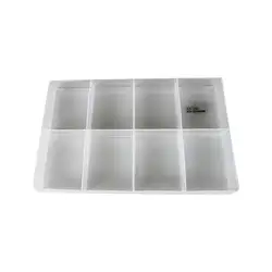 1101 Пластик ящик для инструментов прозрачный ящик для электронные детали, болты ящик для хранения пластиковый для электронных запчастей