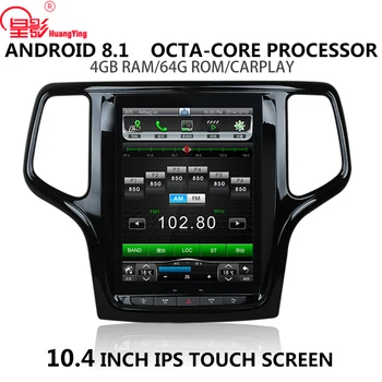 

10.1" Capacitive touch car radio multimedia video DVD player octa core GPS Navigation DVD for Jeep Grand Cherokee 2008-2013