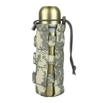 

Molle water bottle bag Tactical Water Bottle Pouch Military System Kettle Bag Camping Hiking Travel Survival Kits Holder