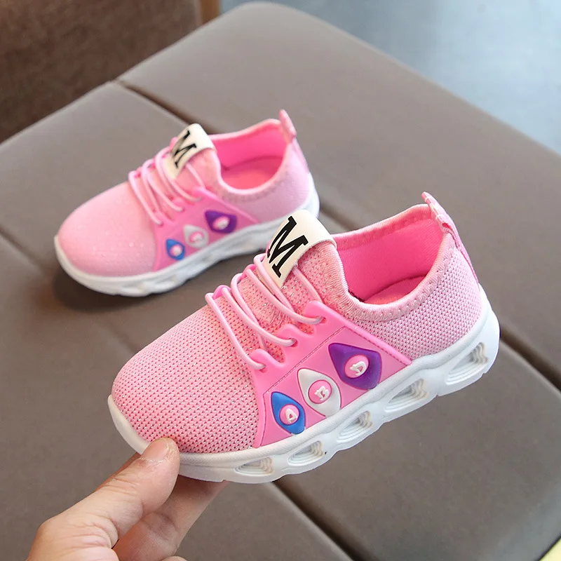 Spring autumn children's sports shoes non-slip wea...