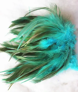 

wholesale high quality 50pcs Natural Turkey feathers 10-15cm / 4-6inchg various decorative diy Sky blue