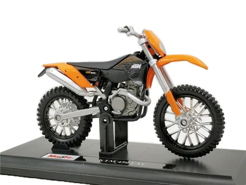 

Maisto 1:18 KTM 450 EXC Diecast Motocross Model Bikes Motorcycle