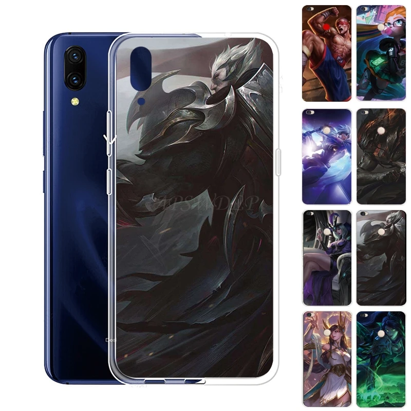 

Custom Print for League of Legends LOL Soft Silicone Case for VIVO V11i V11 Pro V9 Anti-Scratch Cover