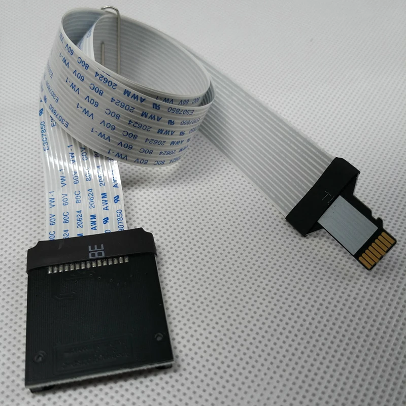 48 см TF Micro SD для карты Удлинительный кабель адаптер гибкий удлинитель автомобиля