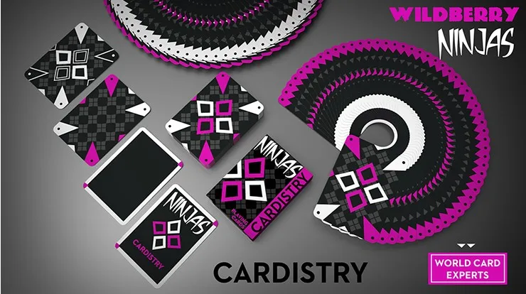 Cardistry Ninja Wildberry by De'vo vom Schattenreich and Handlordz 2